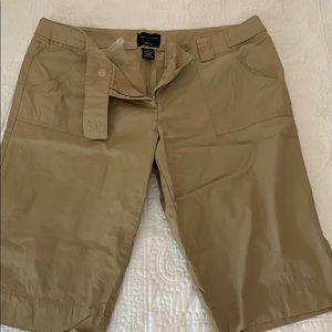 New The Limited Khaki Bermuda shorts